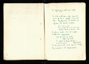 Notes and Drafts Spring 1974 (11) (US121/B/2/1/36) (click to see full size)