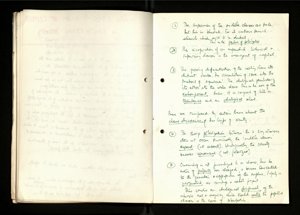 Notes and Drafts Spring 1974 (41) (US121/B/2/1/36) (click to see full size)