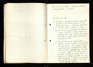 Notes and Drafts Spring 1974 (44) (US121/B/2/1/36) (click to see full size)