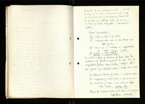 Notes and Drafts Spring 1974 (47) (US121/B/2/1/36) (click to see full size)