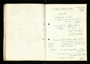 Notes and Drafts Spring 1974 (52) (US121/B/2/1/36) (click to see full size)