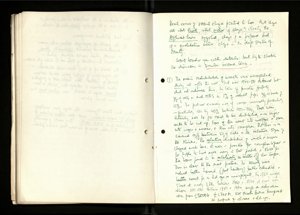Notes and Drafts Spring 1974 (62) (US121/B/2/1/36) (click to see full size)