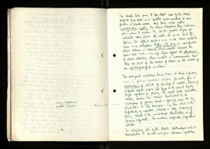 Notes and Drafts Spring 1974 (64) (US121/B/2/1/36) (click to see full size)