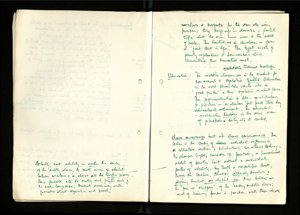 Notes and Drafts Spring 1974 (7) (US121/B/2/1/36) (click to see full size)
