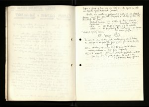 Notes and Drafts Spring 1974 (73) (US121/B/2/1/36) (click to see full size)