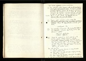 Notes and Drafts Spring 1974 (75) (US121/B/2/1/36) (click to see full size)