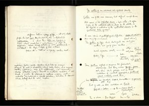 Notes and Drafts Spring 1974 (78) (US121/B/2/1/36) (click to see full size)