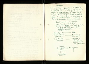 Notes and Drafts Spring 1974 (9) (US121/B/2/1/36) (click to see full size)