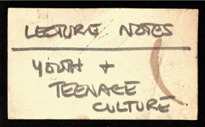 Youth + Teenage Culture folder