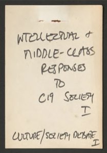 Intellectual and Middle-Class Responses to C19 Society (1) (US121/B/2/3/1) (click to see full size)