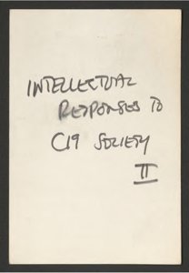 Intellectual and Middle-Class Responses to C19 Society (21) (US121/B/2/3/1) (click to see full size)