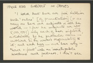 James Realism Style and the Novel (17) (US121/B/2/3/1) (click to see full size)
