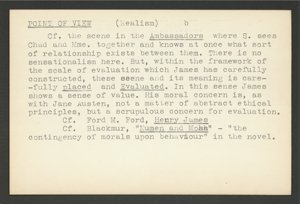James Realism Style and the Novel (2) (US121/B/2/3/1) (click to see full size)