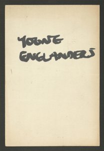 Young Englanders folder