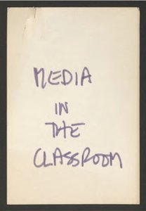 Media in the Classroom folder