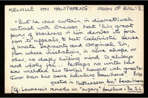 Melville Hawthorne folder