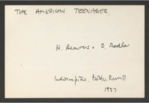 Reference Cards O-Z (15)(US121/B/2/3/1) (click to see full size)