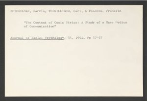 Reference Cards O-Z (46)(US121/B/2/3/1) (click to see full size)