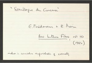 Reference Cards on Film and TV (10) (US121/B/2/3/1) (click to see full size)