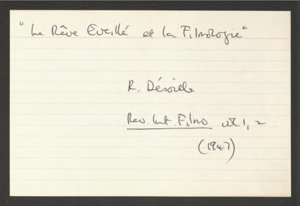 Reference Cards on Film and TV folder