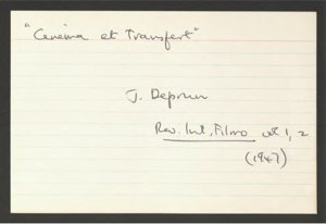 Reference Cards on Film and TV (5) (US121/B/2/3/1) (click to see full size)