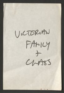 Victorian Family + Class folder