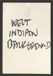 West Indian Background folder